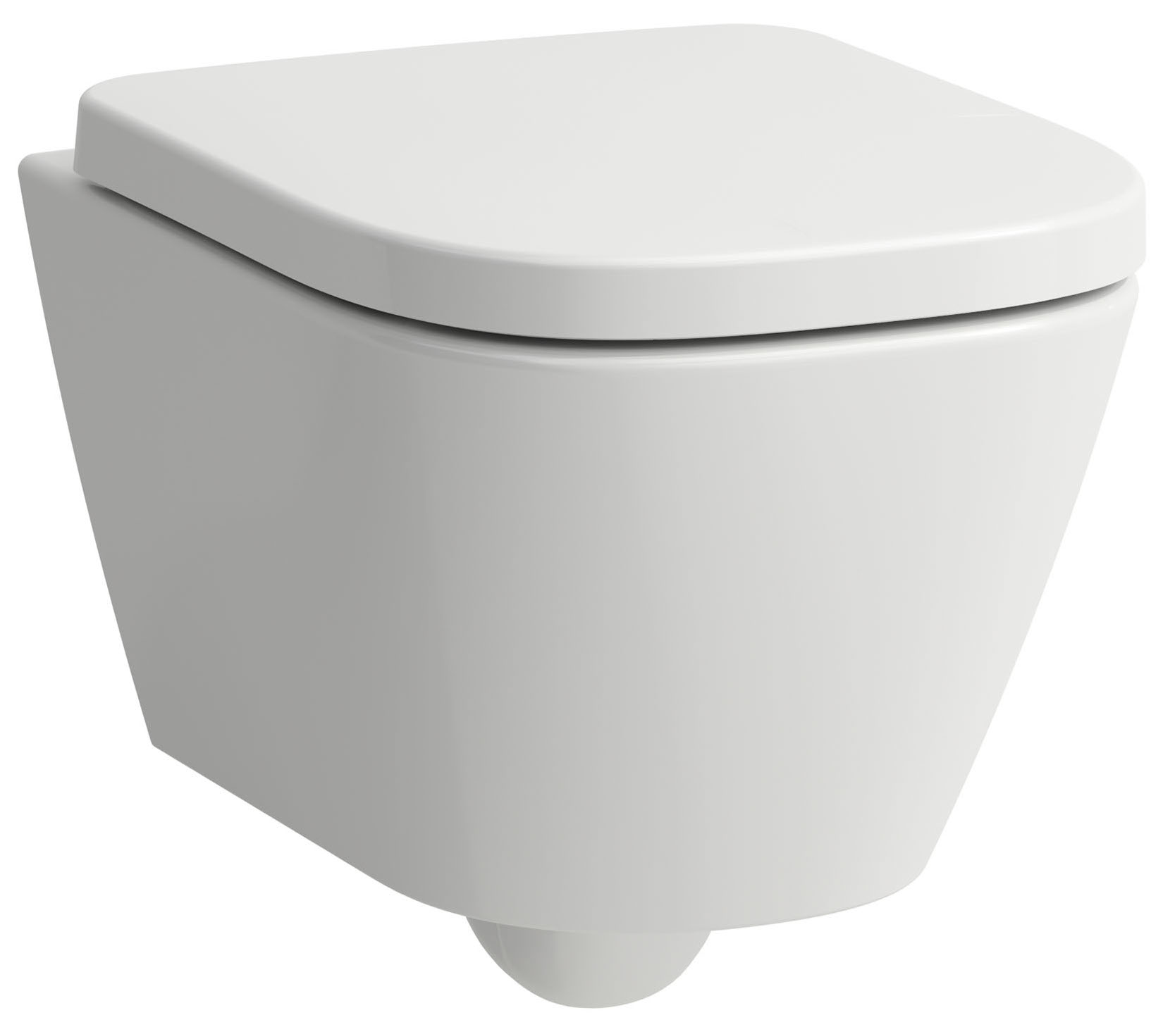 Laufen Meda WC-Becken hängend Spülrandlos mit Wirbelspülung weiß Matte H8201137570001