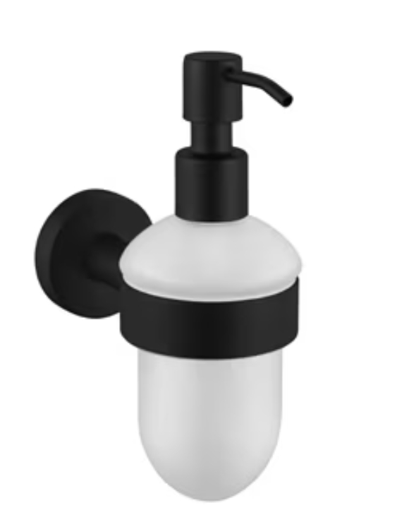 Kronenbach Lima 2.0 Black Seifenspender 200 ml schwarz 29.200.065.0505
