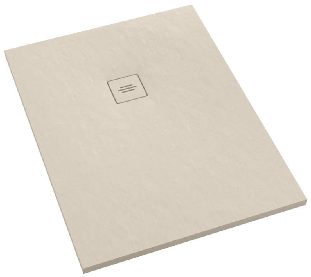 Schedline Protos Cashmere Stone Rechteckige Duschwanne 120x100 cm beige 3SP.P1P-100120/PK/ST-M1/PK/ST