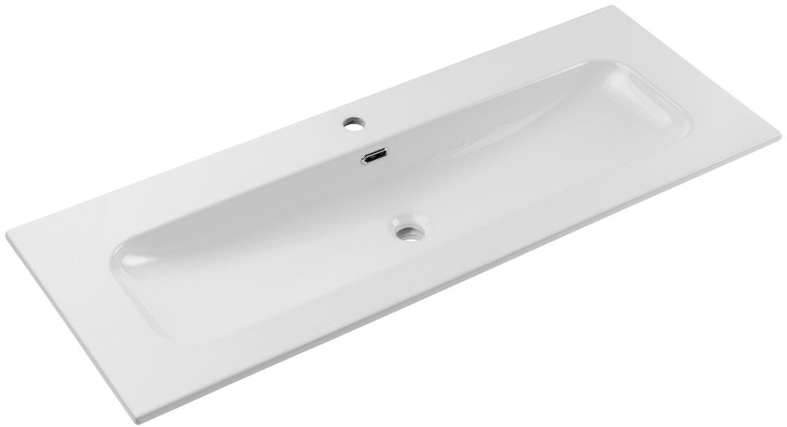 Comad Fly Waschbecken 121x46 cm rechteckig Möbel weiß FLY 120 DP ( E-8073-120 )