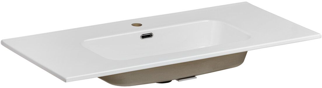 Comad Go Waschbecken 101x46 cm rechteckig Möbel weiß GO 100/DP-8095