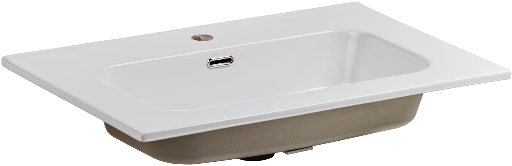 Comad Go Waschbecken 71x46 cm rechteckig Möbel weiß GO 70/DP-8095