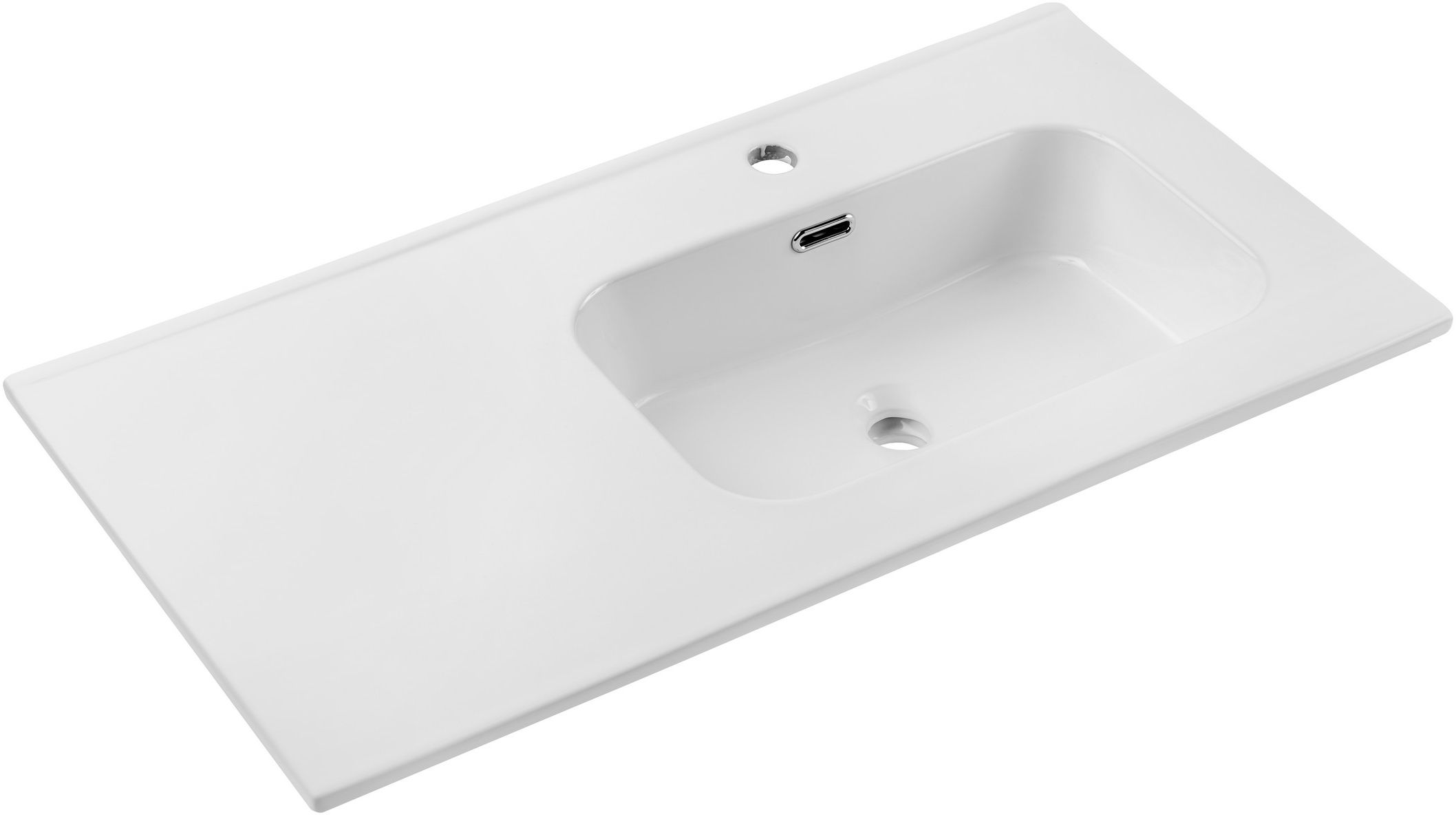 Comad Go 2 Waschbecken 91x46 cm rechteckig Möbel weiß GO 2 90CM R DP ( E-8095-90R )