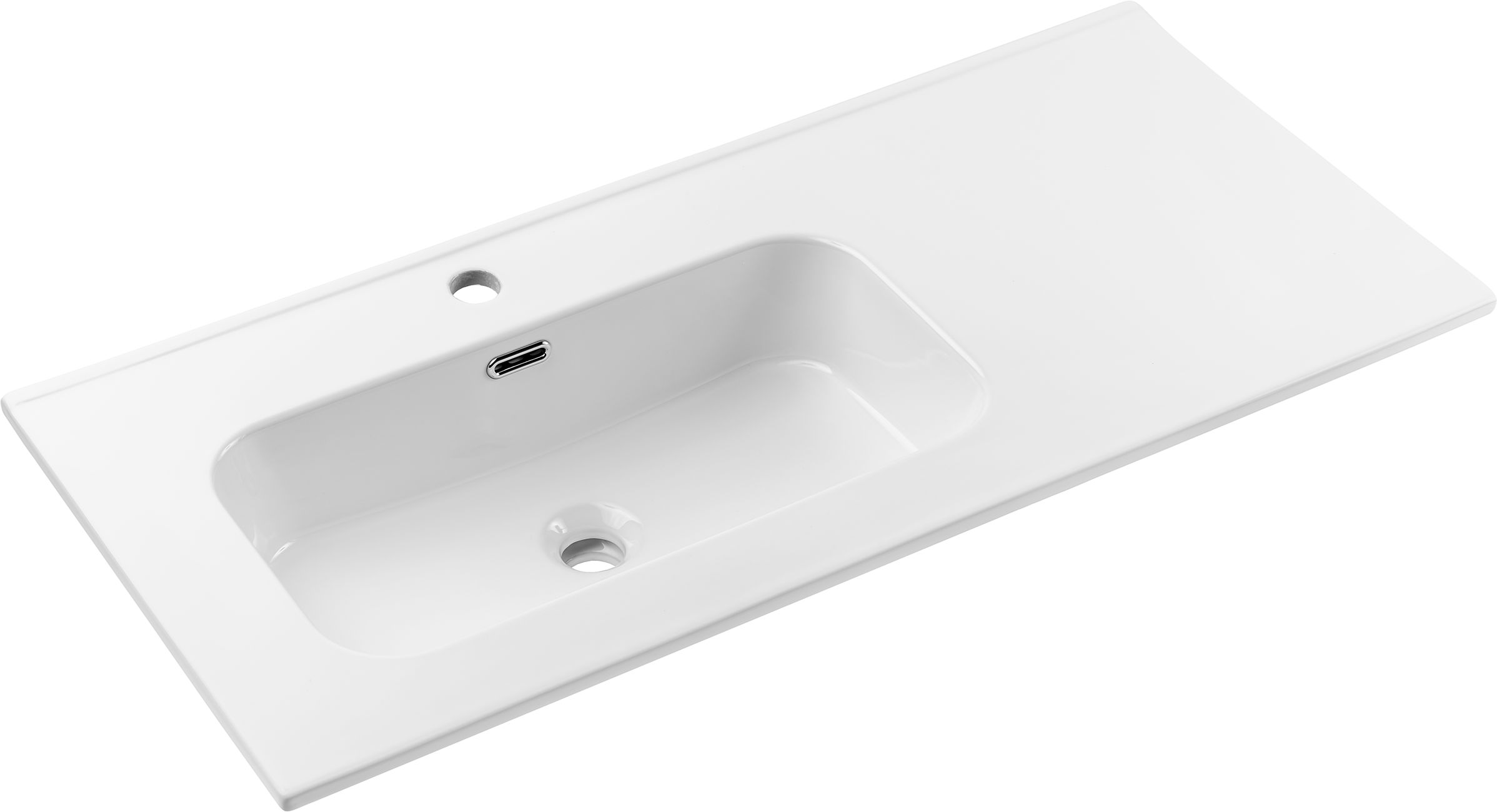 Comad Go 2 Waschbecken 101x46 cm rechteckig Möbel weiß GO 2 100CM L DP ( E-8095-100L )