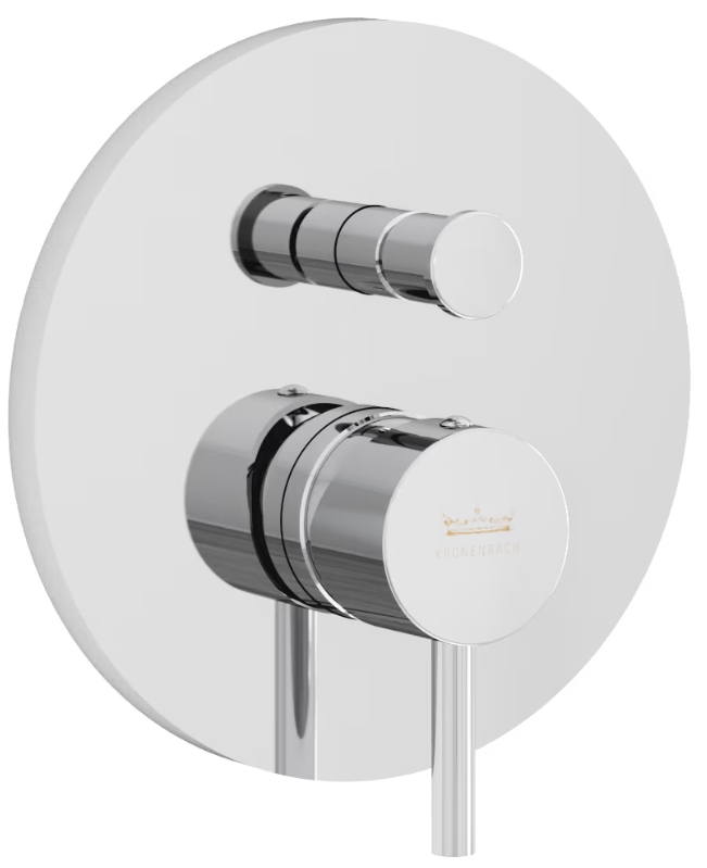 Kronenbach Lima 2.0 Badewannen- und Duscharmatur Unterputz chrom 100.2103CRKB