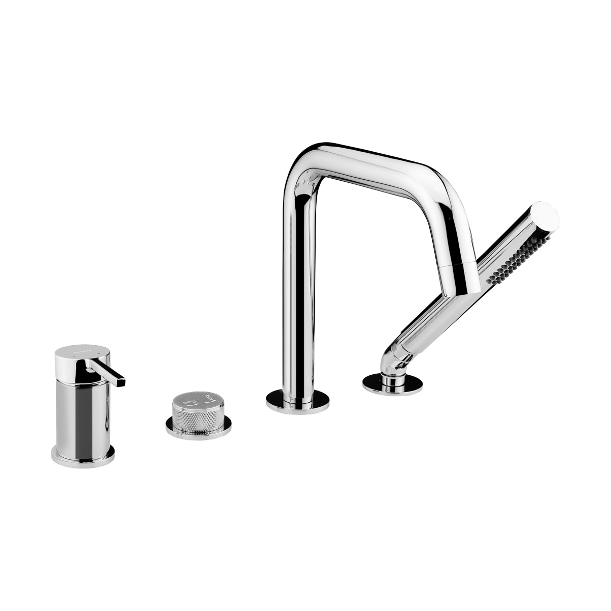 Oltens Rann Badewannen- und Duscharmatur awannenmontiert chrom 34205100