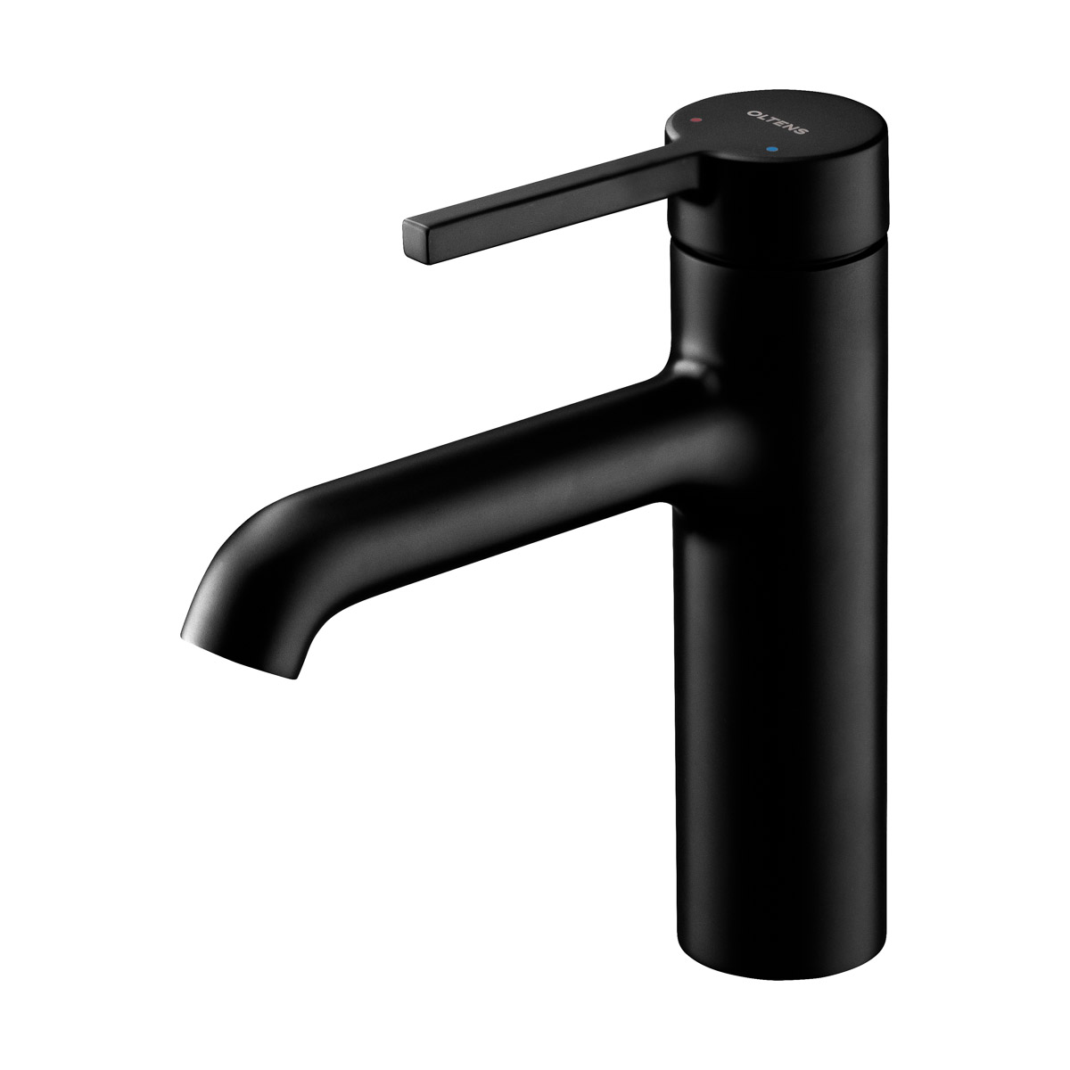 Oltens Rann Waschtischarmatur Stehend schwarze Matte 32205300