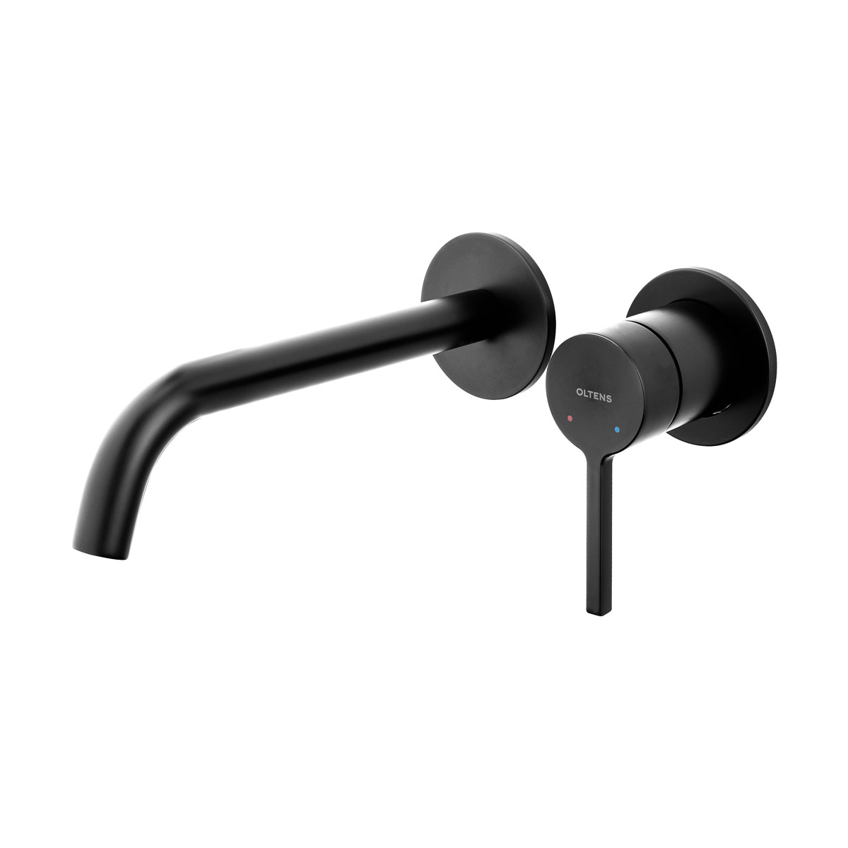 Oltens Rann Waschtischarmatur Unterputz schwarze Matte 32603300