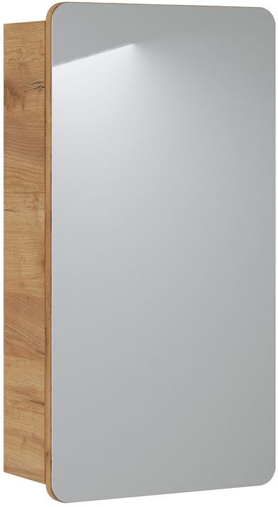 Comad Aruba Kabinett 40x16x75 cm Spiegelschrank eiche ARUBA 842 -40CM FSC