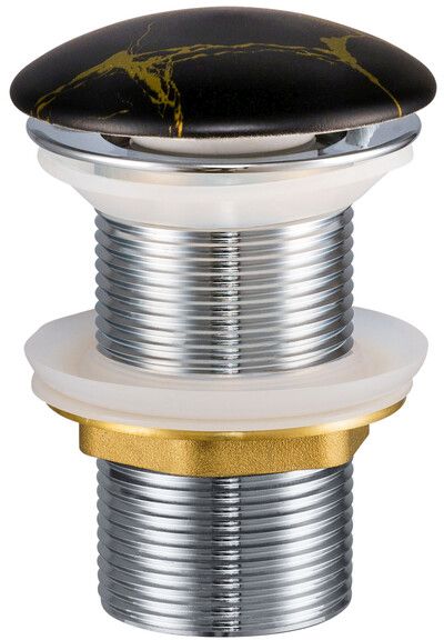 Comad Waschbeckenstöpsel schwarz CLICK-CLACK T201M-B12-3