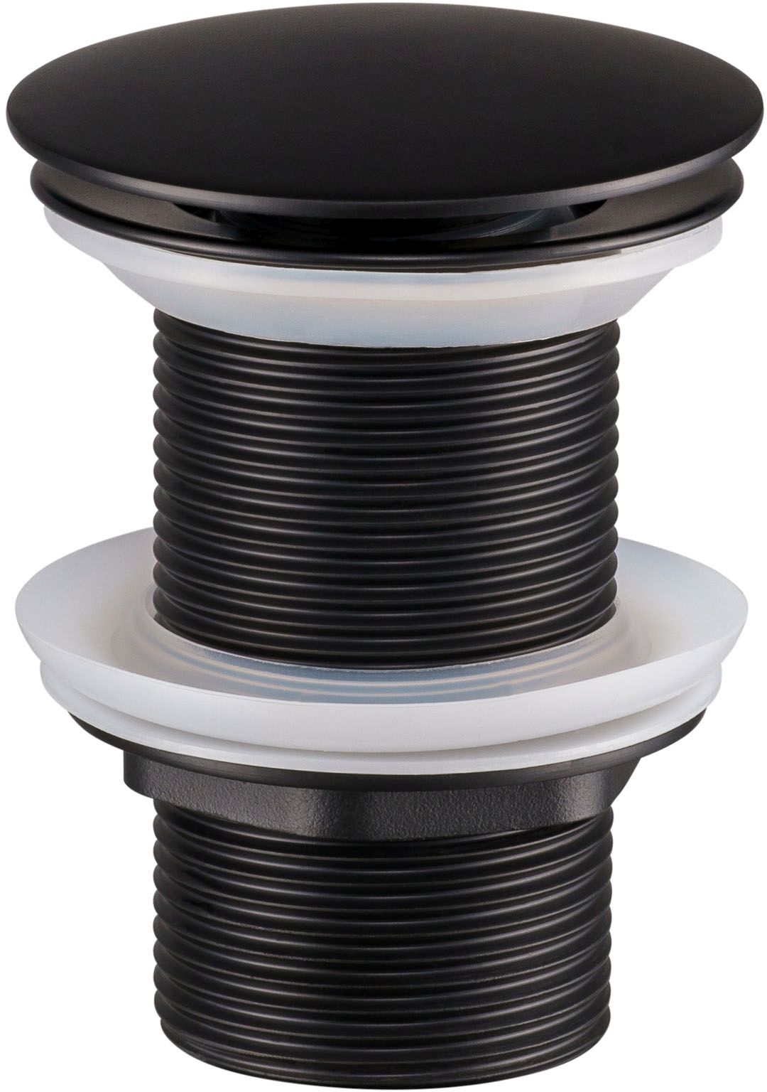 Comad Waschbeckenstöpsel schwarz CLICK-CLACK T201MBG-3