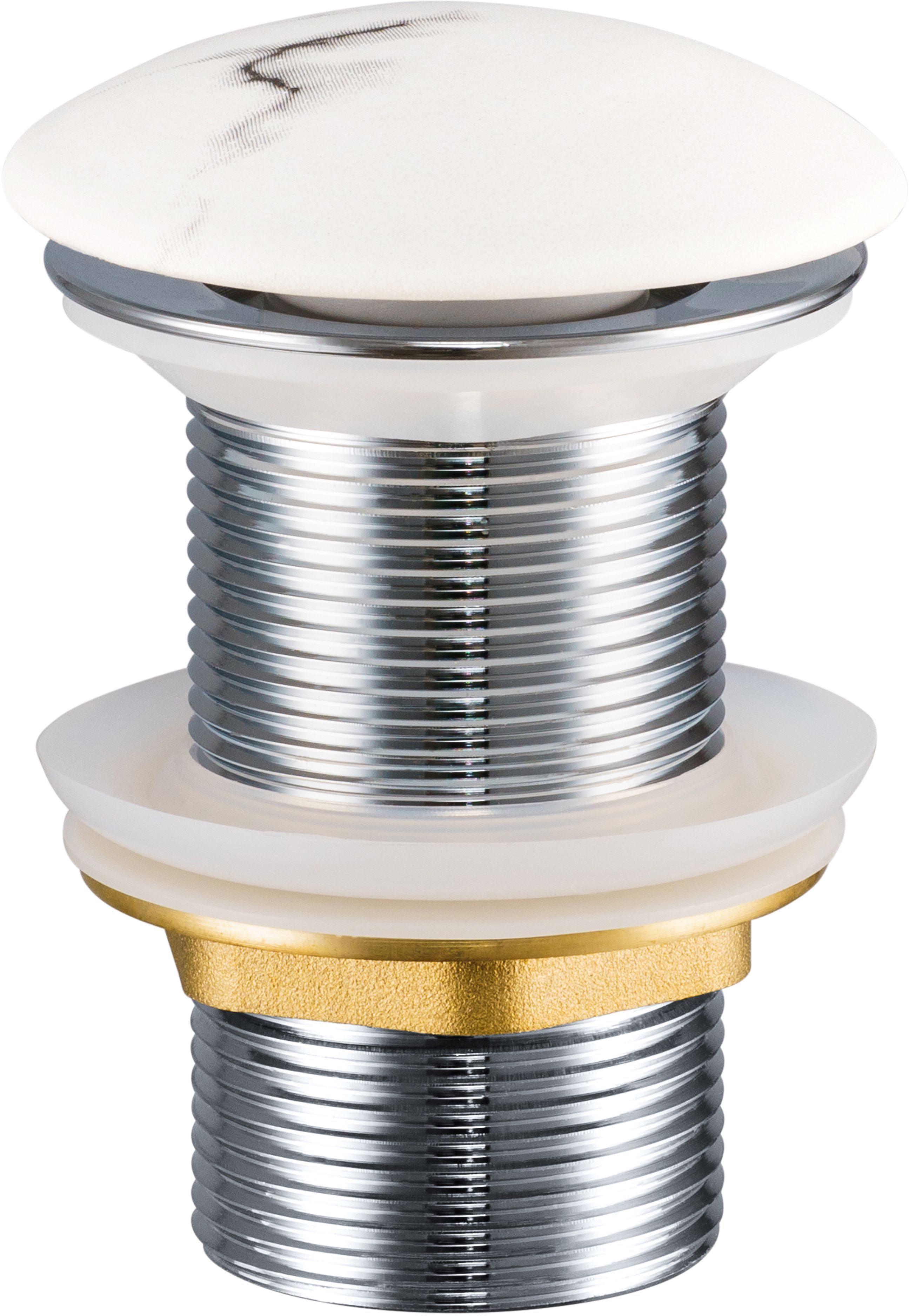 Comad Waschbeckenstöpsel weiß CLICK-CLACK T201M-W13-3