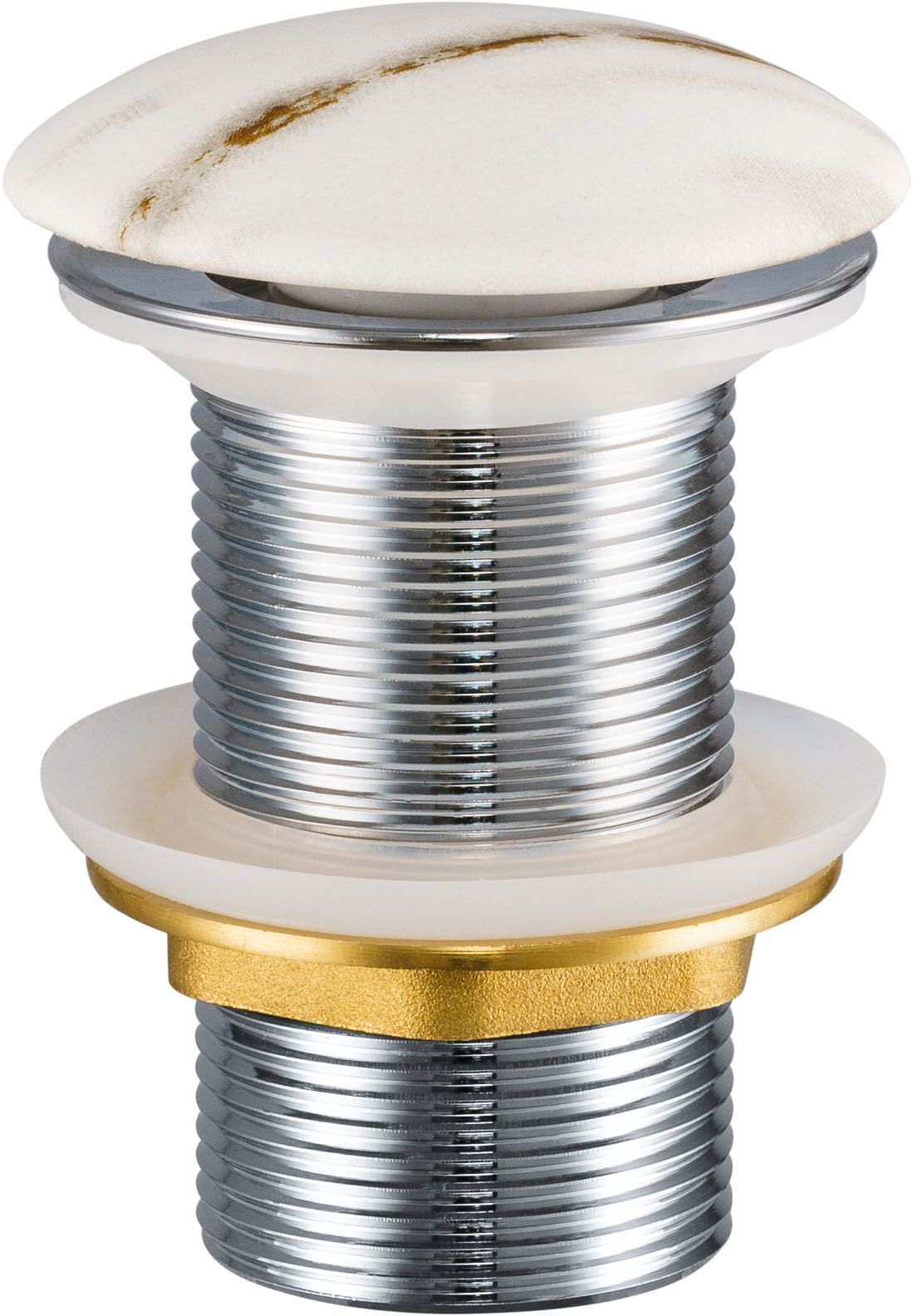 Comad Waschbeckenstöpsel weiß CLICK-CLACK T201M-W3-3