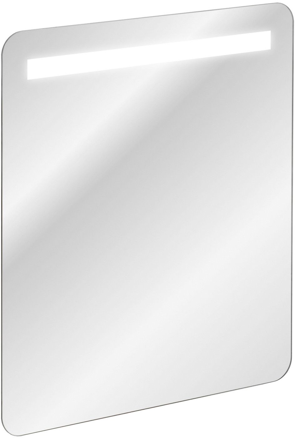 Comad Bianca Spiegel 60x70 cm rechteckig mit Beleuchtung LUSTRO BIANCA 60