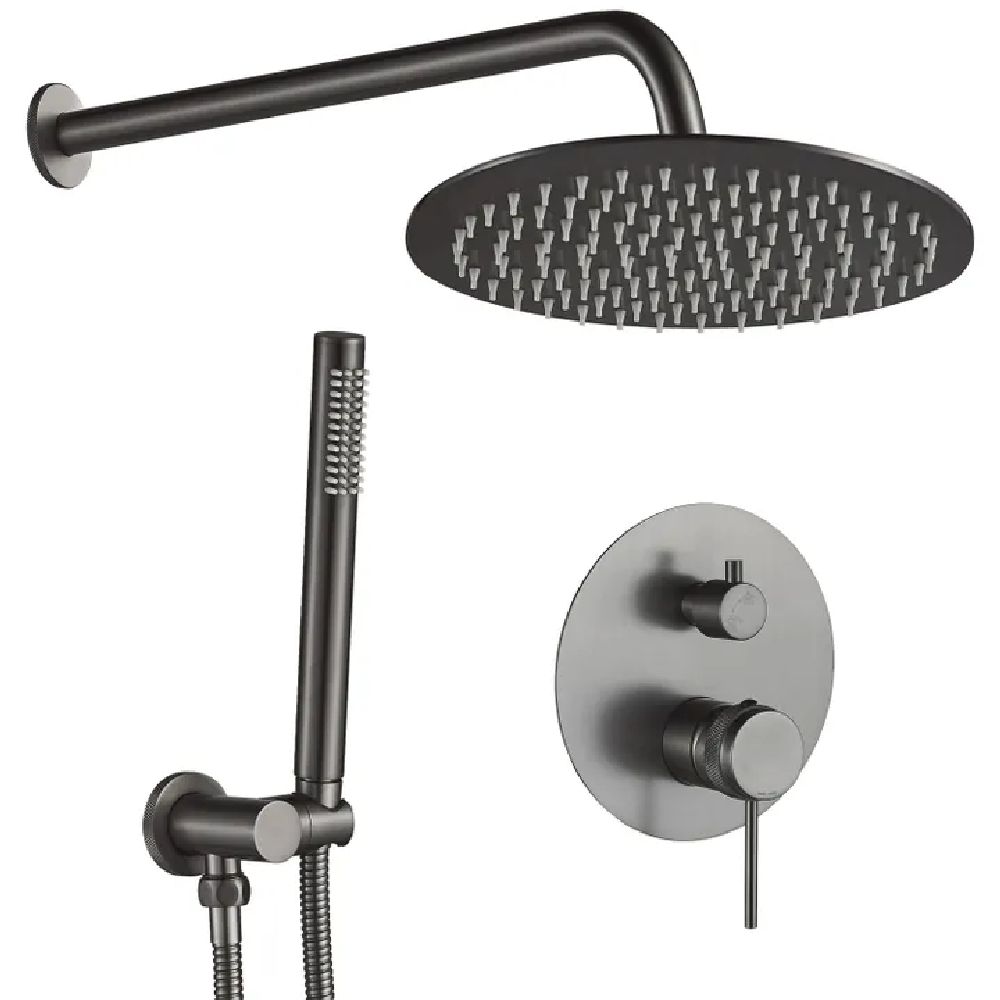 Rea Lungo Duschset Unterputz mit Regenbrause || REA-P8958