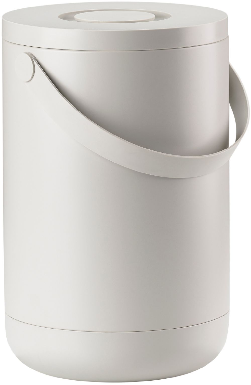 Zone Denmark Circular Papierkorb 22 l grau 26516