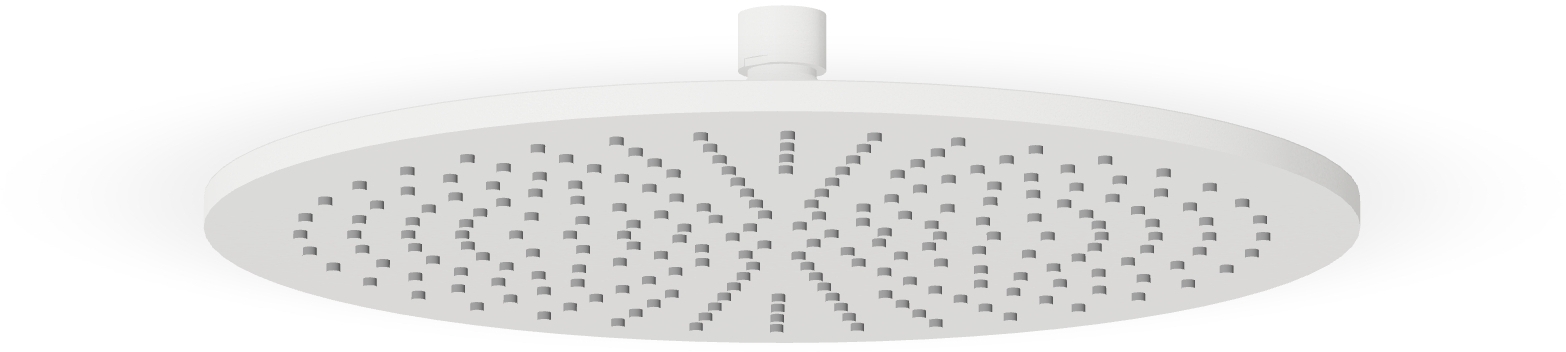 Zucchetti Closer Kopfbrause 30x30 cm rund weiß Z94266.W1