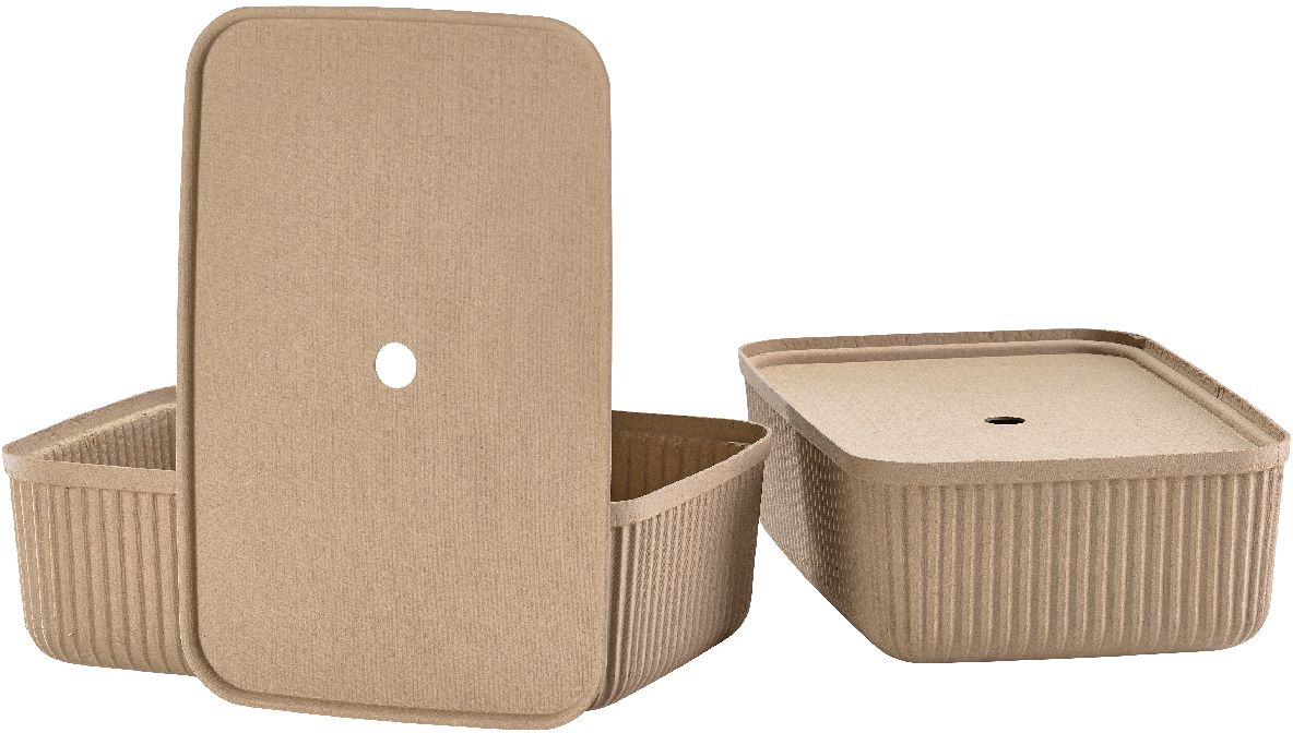 Zone Denmark Pulp Badezimmerbehälter braun 31776