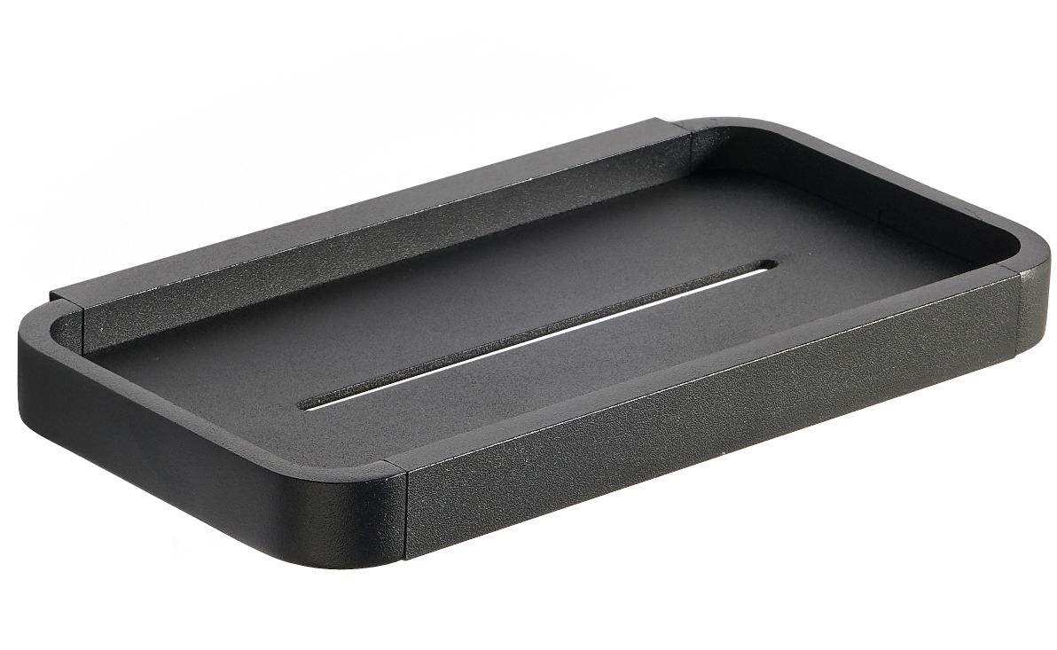 Zone Denmark Rim Badezimmerregal 22 cm schwarz 14635