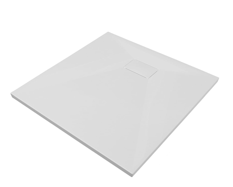 Besco Vexo Quadratische Duschwanne 90x90 cm weiß BV-90-90-K