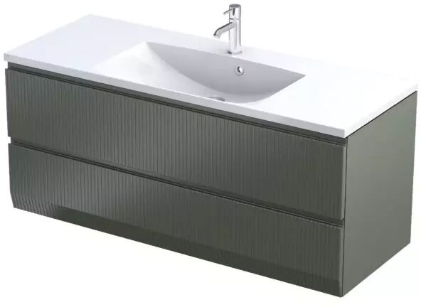 Oristo Brylant Kabinett 119.6x45.5x50 cm Unterschrank hängend OR36-SD2S-120-17R