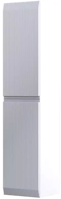 Oristo Brylant Kabinett 35x33x160 cm Seitenschrank hängend weiß OR36-SB2D-35-2R