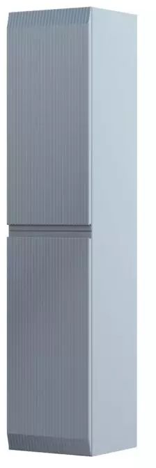 Oristo Brylant Kabinett 35x32x160 cm Seitenschrank hängend grau OR36-SB2D-35-16R