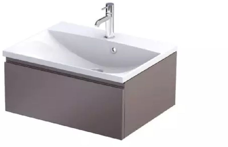 Oristo Brylant Kabinett 59.6x45.5x25 cm Unterschrank hängend beige OR36-SD1S-60-21