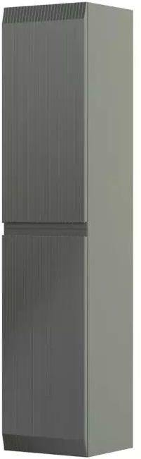 Oristo Brylant Kabinett 35x32x160 cm Seitenschrank hängend OR36-SB2D-35-17R