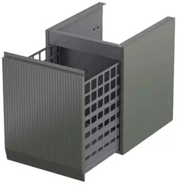 Oristo Brylant Kabinett 40x45.5x50 cm Seitenschrank hängend OR36-SN1S-40-17R