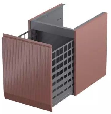 Oristo Brylant Kabinett 40x45.5x50 cm Seitenschrank hängend OR36-SN1S-40-19R