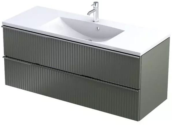 Oristo Etna Kabinett 119.6x45.5x50 cm Unterschrank hängend OR52-SD2S-120-17R