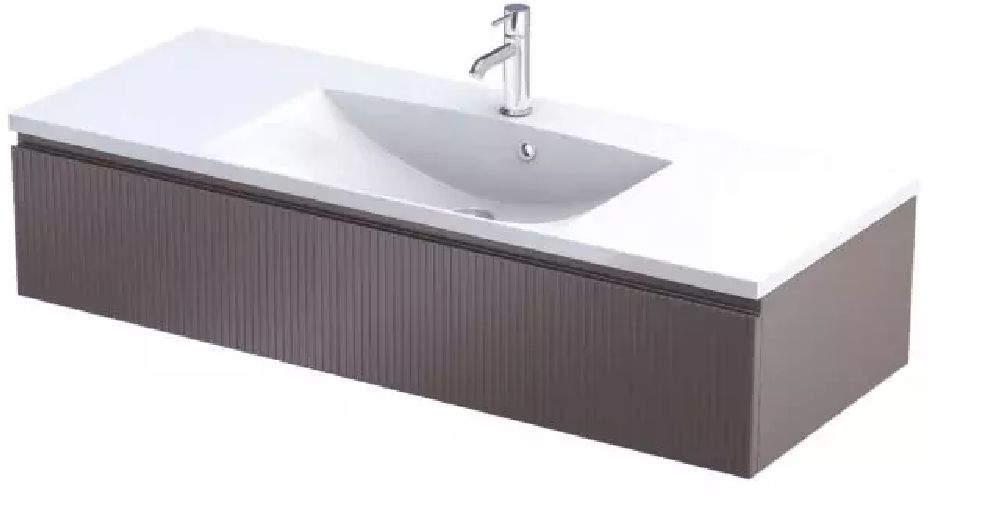 Oristo Brylant Kabinett 119.6x45.5x25 cm Unterschrank hängend beige OR36-SD1S-120-21R