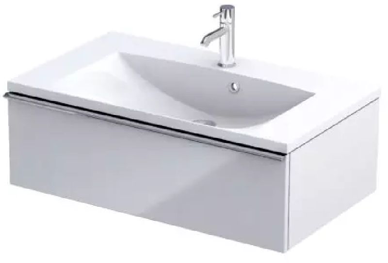 Oristo Etna Kabinett 79.6x45.5x25 cm Unterschrank hängend weiß OR52-SD1S-80-1