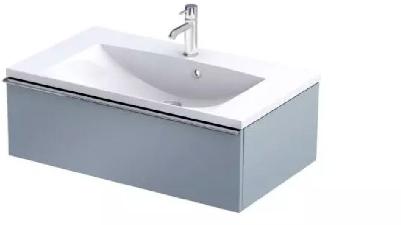 Oristo Etna Kabinett 79.6x45.5x25 cm Unterschrank hängend blau OR52-SD1S-80-16