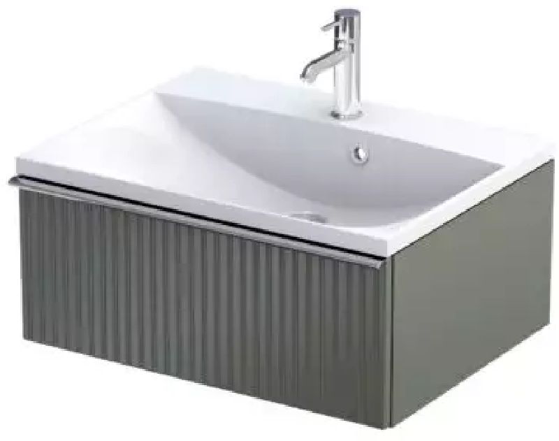 Oristo Etna Kabinett 59.6x45.5x25 cm Unterschrank hängend grün OR52-SD1S-60-17R