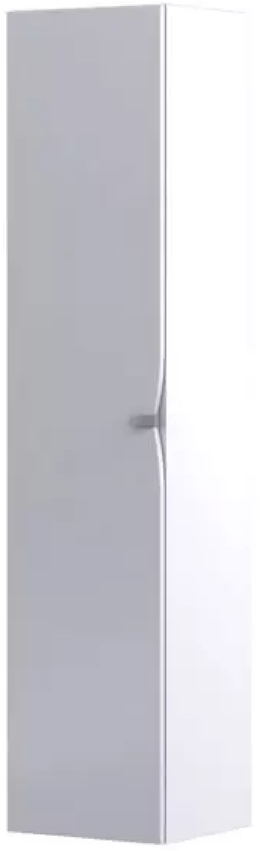 Oristo Siena Kabinett 35x32x160 cm Seitenschrank hängend weiß OR45-SB1D-35-2