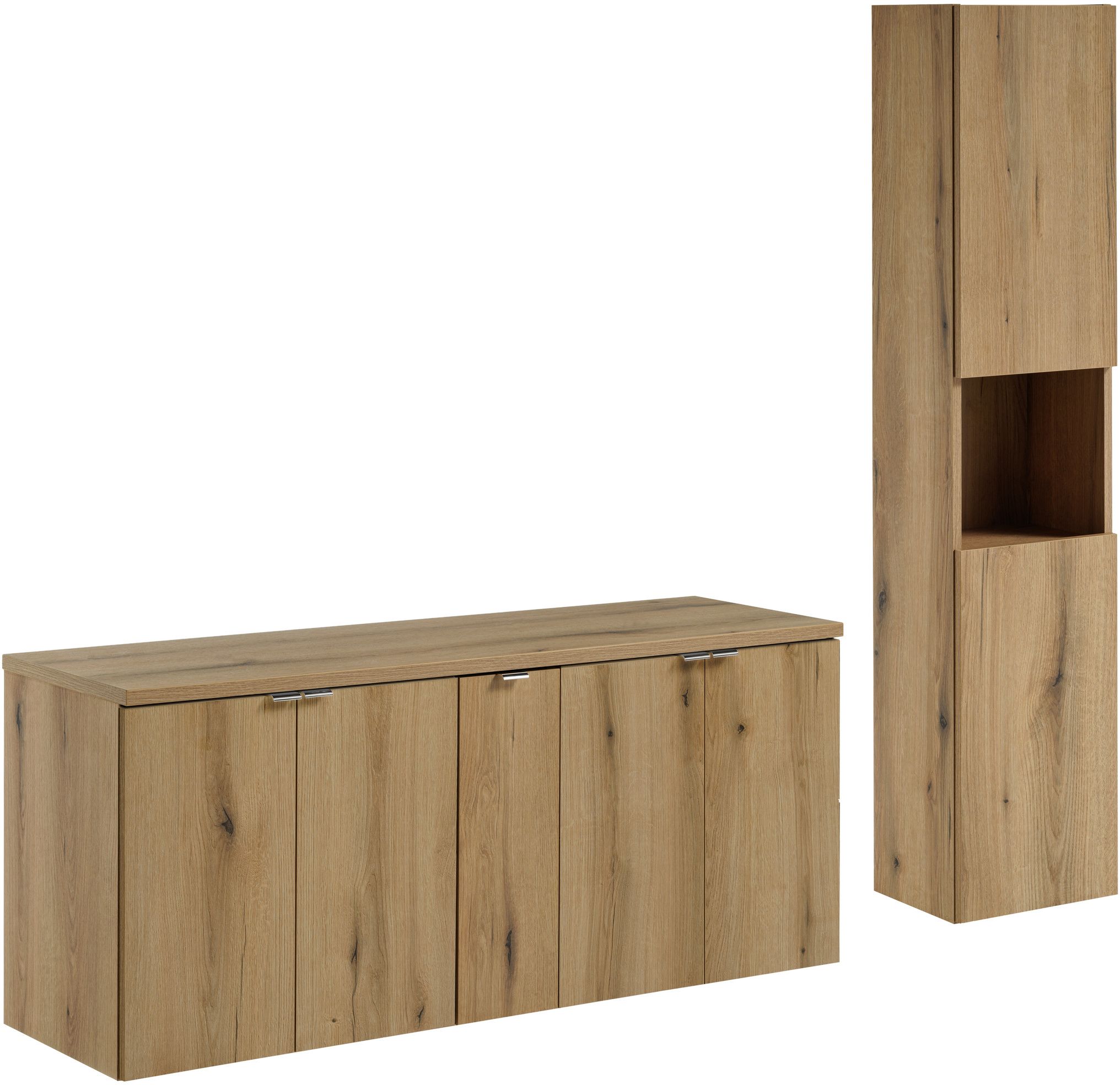 Set Kabinett Comad Nova Oak NOVA OAK A 80-03-2D(W80-01A), Kabinett Comad Nova Oak NOVA OAK A 82-60-2D, NOVA OAK A 81-20-1D(W81-01A), NOVA OAK A 89-140