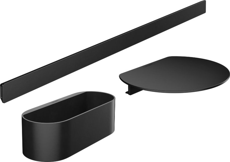 Hansgrohe WallStoris Zubehörset schwarz 27966670