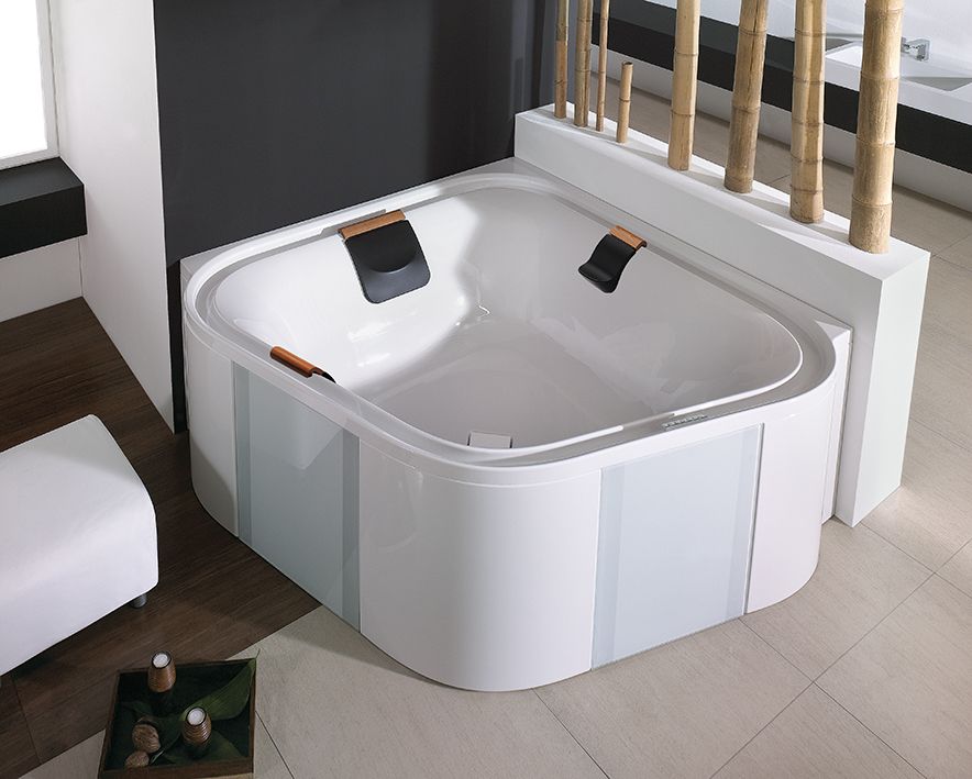 Hoesch Ergo+ Freistehende Badewanne 164x164 cm weiß 6443.010305550