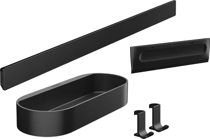 Hansgrohe WallStoris Zubehörset schwarz 27967670