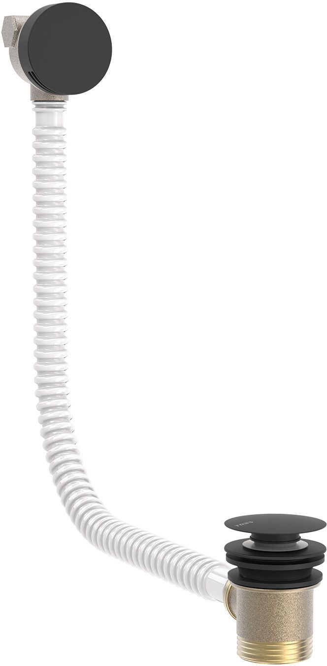 Tres Badewannensiphon schwarz 03453430NM