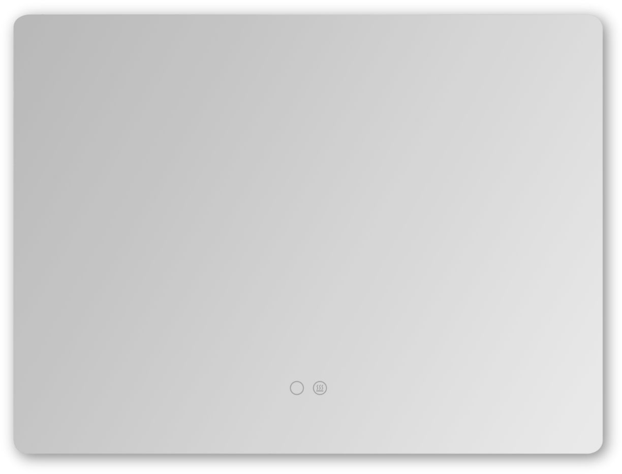 Zuma Line Spiegel 70x50 cm rechteckig mit Beleuchtung mit Spiegelheizung 003064-030820