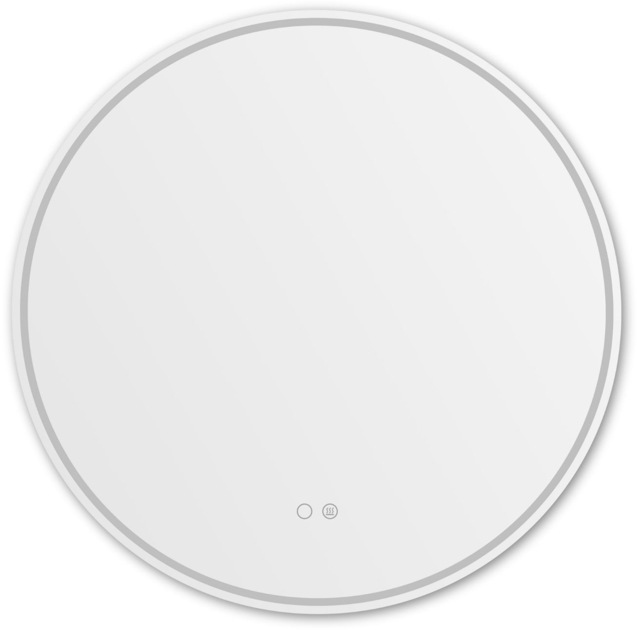 Zuma Line Spiegel 80x80 cm rund mit Beleuchtung mit Spiegelheizung 003064-030826