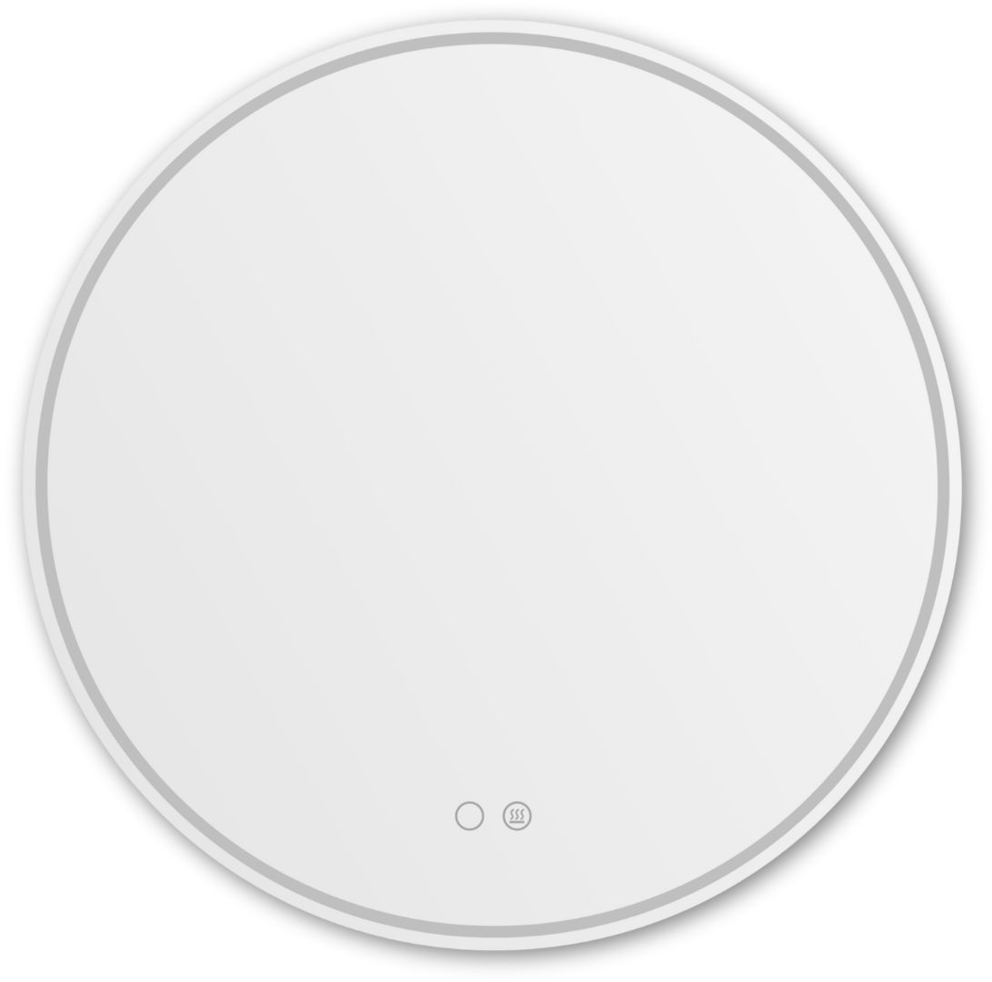 Zuma Line Spiegel 60x60 cm rund mit Beleuchtung mit Spiegelheizung 003064-030825