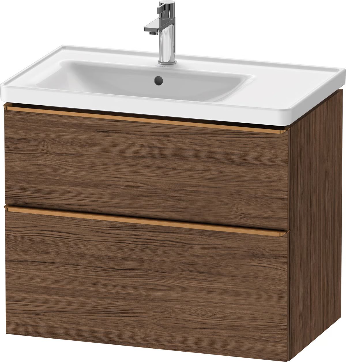 Duravit D-Neo Kabinett 78.4xx62.5 cm Unterschrank hängend nuss DE4357004210000