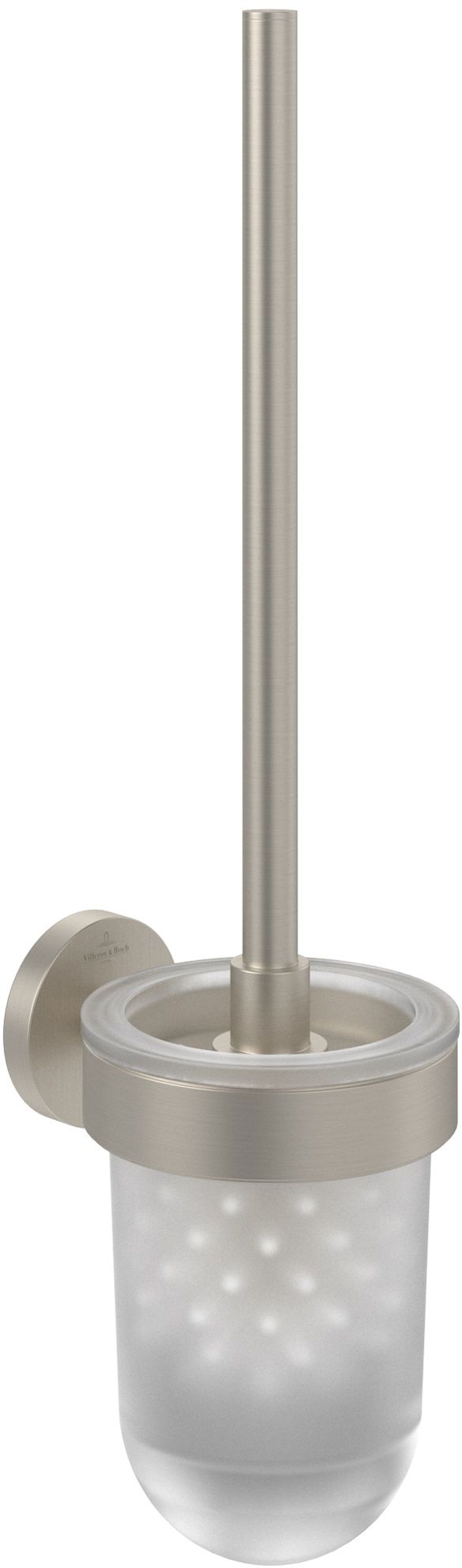Villeroy & Boch Elements Toilettenbürstengarnitur zum Schrauben nickel TVA15101600064