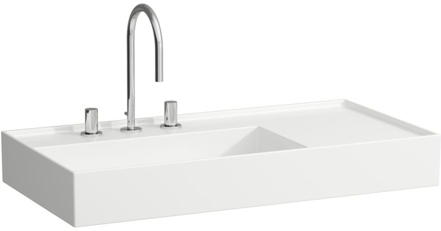 Laufen Kartell Waschbecken 90x46 cm rechteckig Klassisch-Möbel weiß glanz H8183380001121