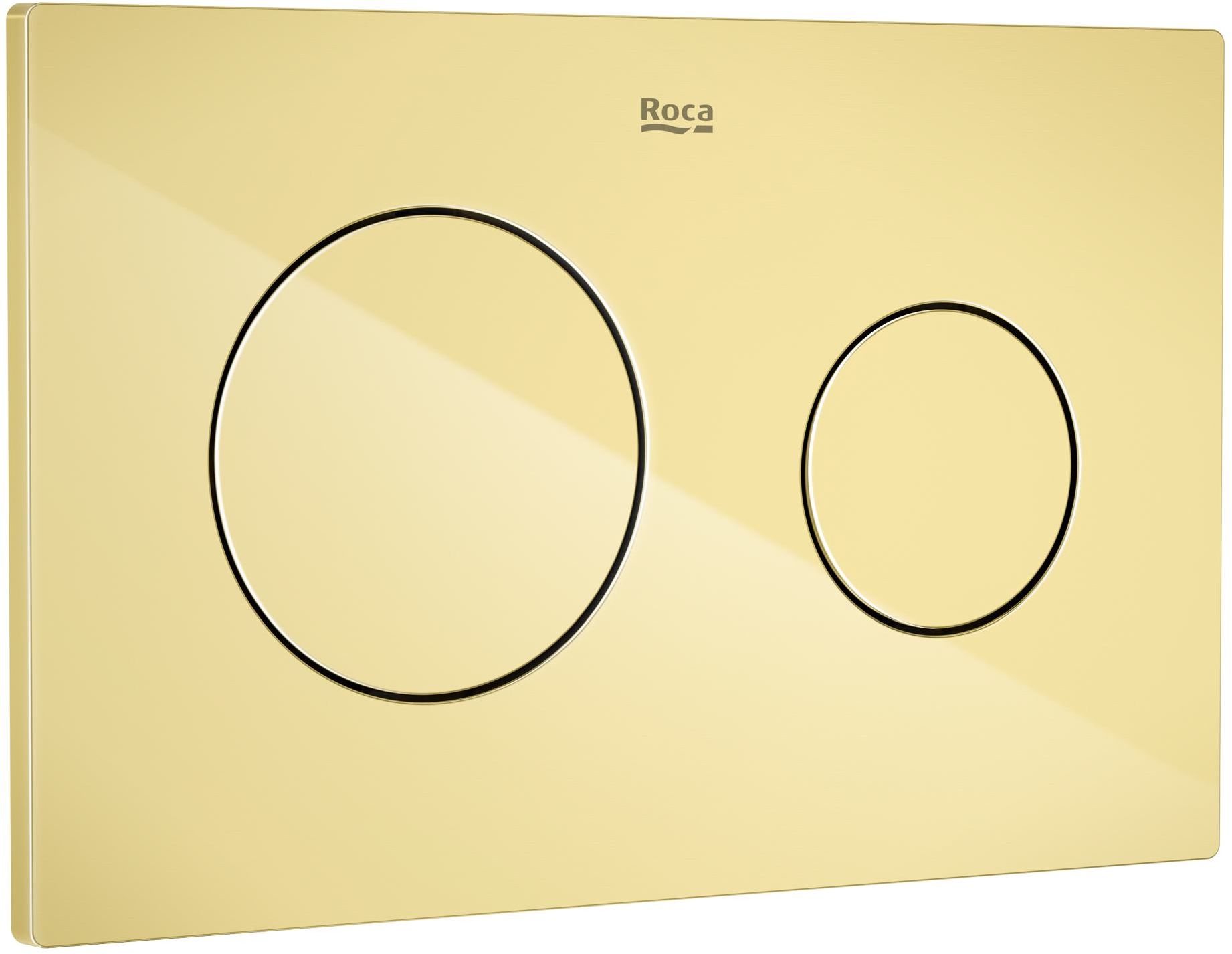 Roca PL Betätigungsplatte für Toilette gold A8901890G0