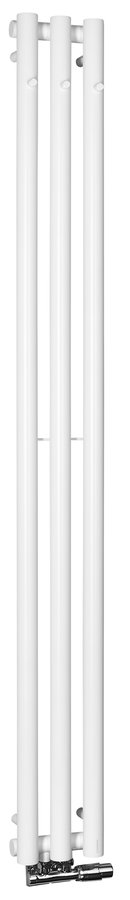 Sapho Pilon Badezimmerheizkörper 180x19.6 cm weiß IZ127T